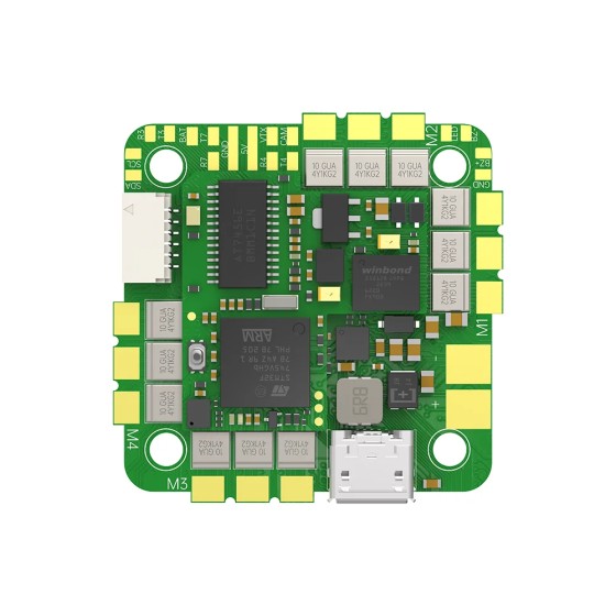 Hot Sales IFlight Whoop F7 AIO 2-6S Stack Integrated Flight Control 55A ESC With 16MB Blackbox ICM42688 25.5*25.5mm for Drone
